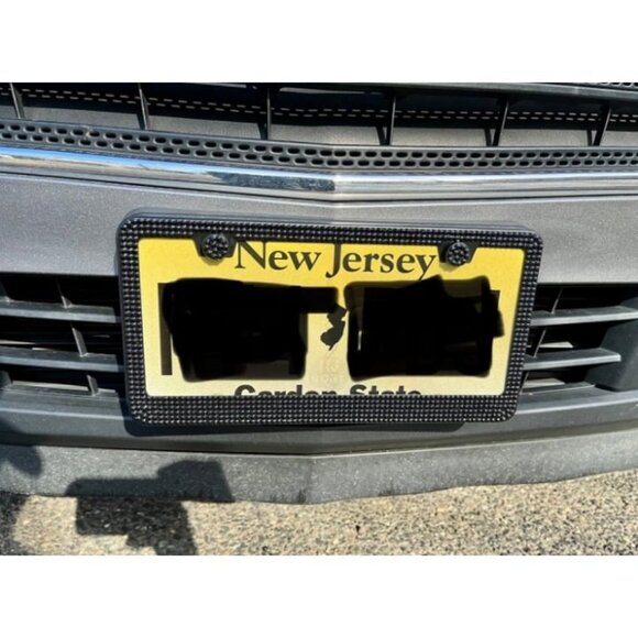 Bling License Plate Frame for Women,2 Pack Premium Stainless Steel Rhinestone - Picture 1 of 2